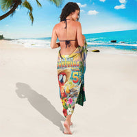 Hawaii Parrot Sarong Im Not Waiting Till 5 Oclock - Polynesian Pride