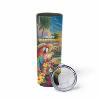 Hawaii Parrot Skinny Tumbler Im Not Waiting Till 5 Oclock