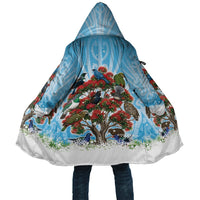 New Zealand Birds Christmas Cloak Pohutukawa Xmas Tree