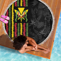 Hawaii Lei Kanaka Maoli Flag Beach Blanket Tropical Vibes