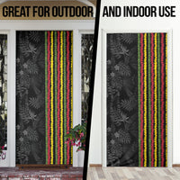 Hawaii Lei Kanaka Maoli Flag Door Cover Tropical Vibes