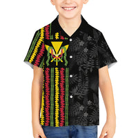Hawaii Lei Kanaka Maoli Flag Hawaiian Shirt Tropical Vibes