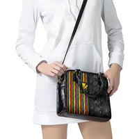 Hawaii Lei Kanaka Maoli Flag Shoulder Handbag Tropical Vibes