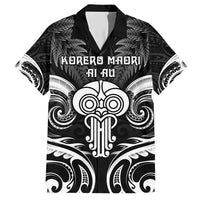 New Zealand Te Reo Maori Hawaiian Shirt Korero Maori Ai Au LT05 Black - Polynesian Pride