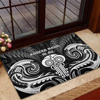 New Zealand Te Reo Maori Rubber Doormat Korero Maori Ai Au LT05 - Polynesian Pride
