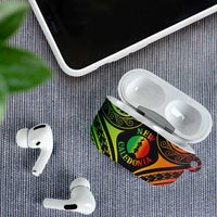 New Caledonia Day AirPods Case Polynesian Curves Reggae Color - Polynesian Pride