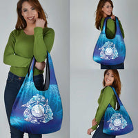 Marshall Islands Manit Day Grocery Bag Tribal Dolphin With Marshall Seal LT05 - Polynesian Pride