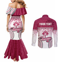personalized-adi-cakobau-school-couples-matching-mermaid-dress-and-long-sleeve-button-shirts-with-fijian-tapa-pattern