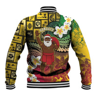 Vanuatu Christmas Baseball Jacket Ni-Van Santa Retro Style LT05 - Polynesian Pride