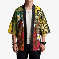 Vanuatu Christmas Kimono Ni-Van Santa Retro Style LT05 - Polynesian Pride