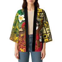 Vanuatu Christmas Kimono Ni-Van Santa Retro Style LT05 - Polynesian Pride