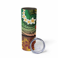 Vanuatu Christmas Skinny Tumbler Ni-Van Santa Retro Style - Polynesian Pride