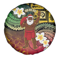 Vanuatu Christmas Spare Tire Cover Ni-Van Santa Retro Style - Polynesian Pride