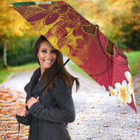 Vanuatu Christmas Umbrella Ni-Van Santa Retro Style - Polynesian Pride