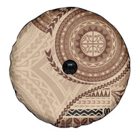 Samoa Siapo Pattern Simple Style Spare Tire Cover LT05 - Polynesian Pride