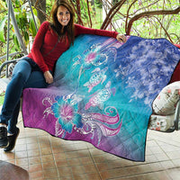 Polynesia Sea Turtle Couple Quilt Love Is Life