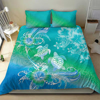 Polynesia Sea Turtle Couple Bedding Set I Am Turtley In Love With You