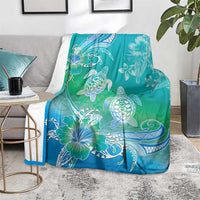 Polynesia Sea Turtle Couple Blanket I Am Turtley In Love With You