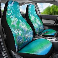 Polynesia Sea Turtle Couple Car Seat Cover I Am Turtley In Love With You