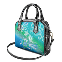Polynesia Sea Turtle Couple Shoulder Handbag I Am Turtley In Love With You