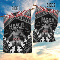 New Zealand Aotearoa Garden Flag Traditional Kapa Haka