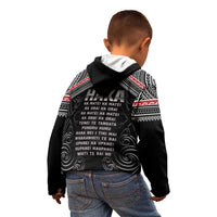 New Zealand Aotearoa Kid Hoodie Traditional Kapa Haka