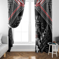 New Zealand Aotearoa Window Curtain Traditional Kapa Haka