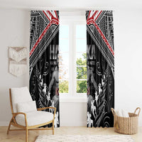 New Zealand Aotearoa Window Curtain Traditional Kapa Haka