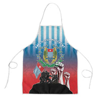 Free West Papua Apron One People One Soul Unique Style LT05 Blue - Polynesian Pride