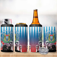 Personalised Free West Papua 4 in 1 Can Cooler Tumbler One People One Soul Unique Style LT05 - Polynesian Pride