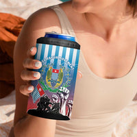 Personalised Free West Papua 4 in 1 Can Cooler Tumbler One People One Soul Unique Style LT05 - Polynesian Pride