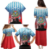 Personalised Free West Papua Family Matching Puletasi and Hawaiian Shirt One People One Soul Unique Style - Polynesian Pride