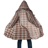 Beige Hawaii Palaka Cloak Hawaiian Pikake Lei