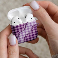 Violet Hawaii Palaka AirPods Case Hawaiian Pikake Lei