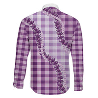 Violet Hawaii Palaka Family Matching Mermaid Dress and Hawaiian Shirt Hawaiian Pikake Lei LT05 - Polynesian Pride
