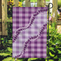 Violet Hawaii Palaka Garden Flag Hawaiian Pikake Lei LT05 Garden Flag Violet - Polynesian Pride