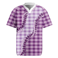 Violet Hawaii Palaka Rugby Jersey Hawaiian Pikake Lei LT05 Violet - Polynesian Pride