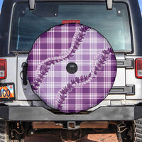 Violet Hawaii Palaka Spare Tire Cover Hawaiian Pikake Lei LT05 Violet - Polynesian Pride