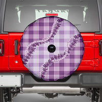 Violet Hawaii Palaka Spare Tire Cover Hawaiian Pikake Lei LT05 - Polynesian Pride