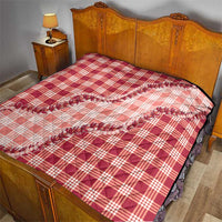 Red Hawaii Palaka Quilt Hawaiian Pikake Lei LT05 - Polynesian Pride