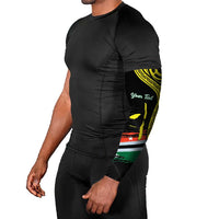 Vanuatu Penama Day Arm Sleeves Grunge Flag Style - Polynesian Pride
