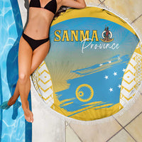 Vanuatu Sanma Day Beach Blanket Special Style - Polynesian Pride