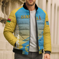 Personalised Vanuatu Sanma Day Bomber Puffer Jacket Special Style - Polynesian Pride