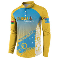 Personalised Vanuatu Sanma Day Button Sweatshirt Special Style - Polynesian Pride
