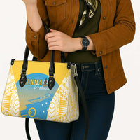 Vanuatu Sanma Day Leather Bag Special Style - Polynesian Pride