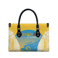 Vanuatu Sanma Day Leather Bag Special Style - Polynesian Pride