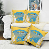 Vanuatu Sanma Day Pillow Cover Special Style - Polynesian Pride