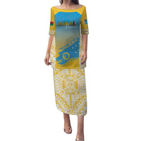 Personalised Vanuatu Sanma Day Puletasi Special Style - Polynesian Pride