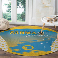 Vanuatu Sanma Day Round Carpet Special Style - Polynesian Pride