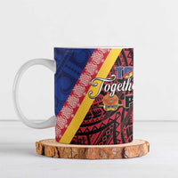Love Torba PNG Day Ceramic Mug Together We Grow - Polynesian Pride